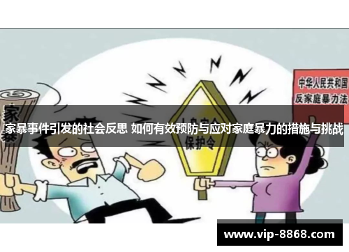 家暴事件引发的社会反思 如何有效预防与应对家庭暴力的措施与挑战