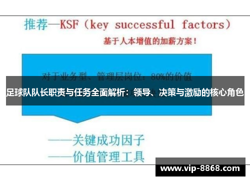 足球队队长职责与任务全面解析：领导、决策与激励的核心角色